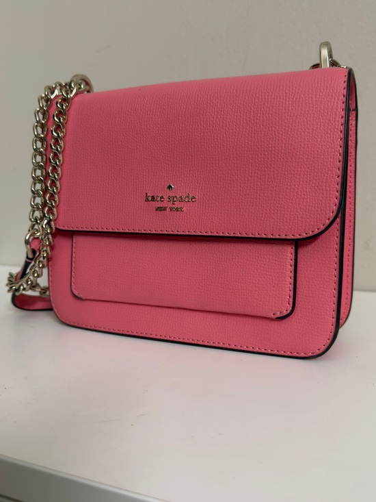 kate spade Handbags - kate spade Pink Leather Chain Strap Crossbody Bag
